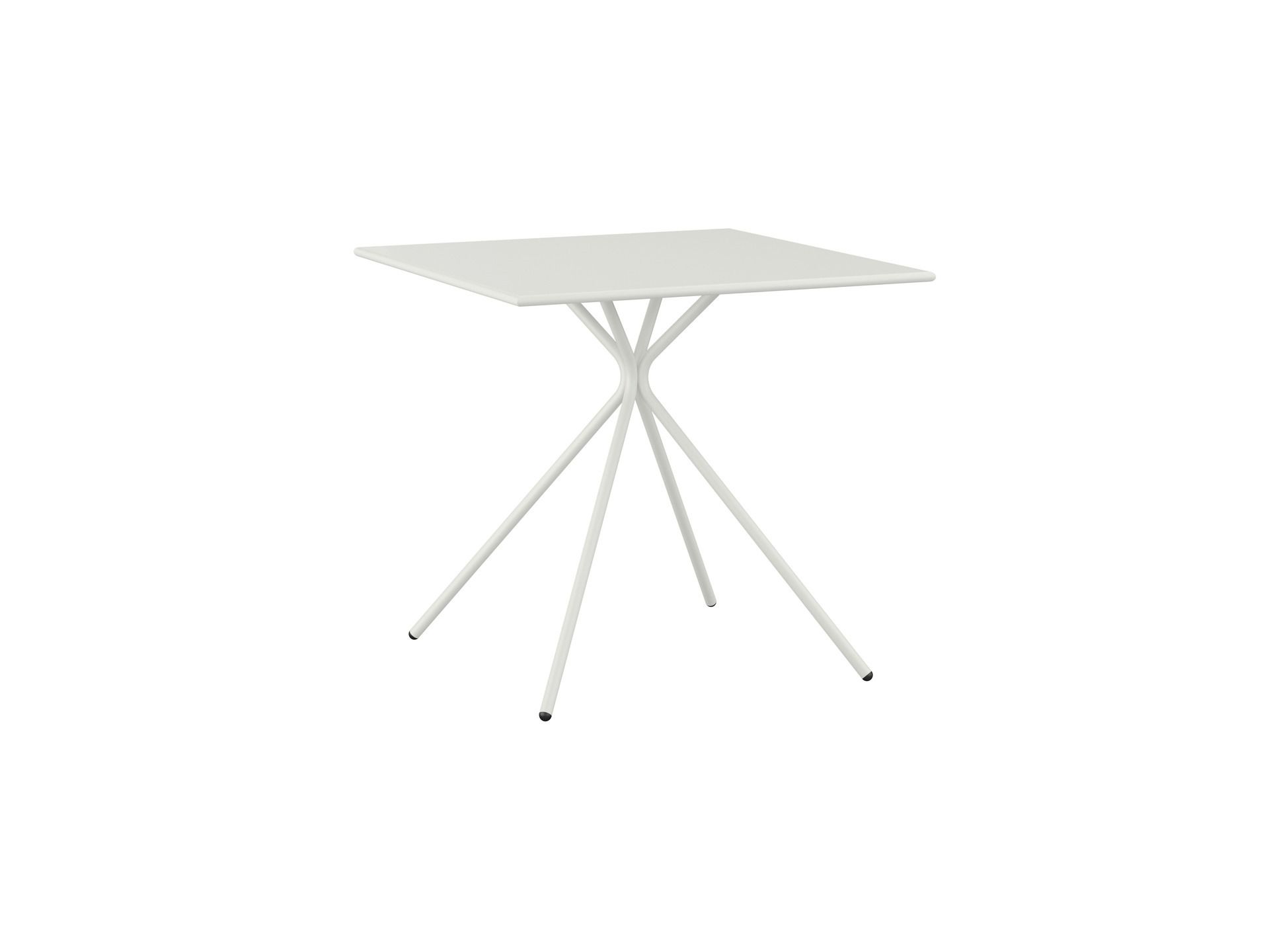 Crona Steel Bistrotisch Quadrat Outdoor Brunner